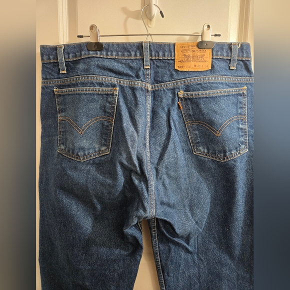 Levi’s Orange Tab Vintage 505 Men’s 40/ 34 - Picture 5 of 13